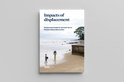 Impacts of displacement: Displacement linked to sea level rise on Plantain Island, Sierra Leone