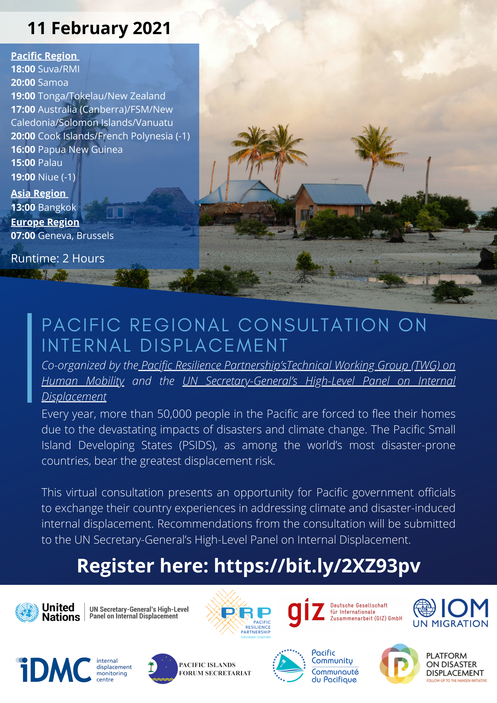 Pacific Regional Consultation flyer