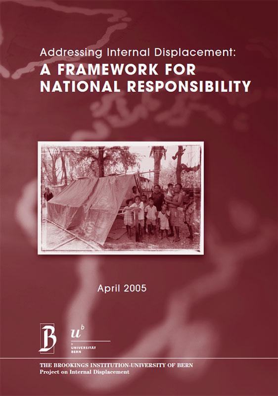 Addressing Internal Displacement: A Framework for National Responsibility