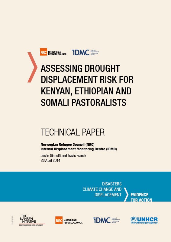 Assessing drought displacement risk for Kenyan, Ethiopian and Somali pastoralists