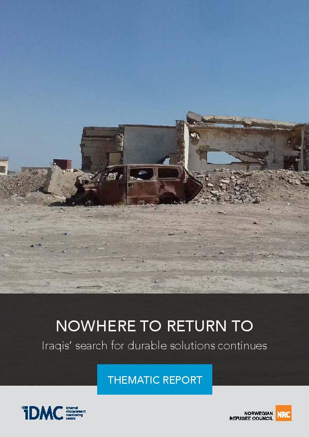 Nowhere to return to - Iraqis' search for durable solutions continues