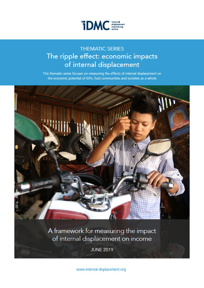 A framework for measuring the impact of internal displacement on income 