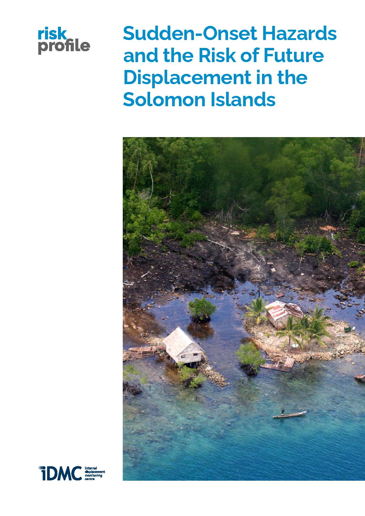 Solomon Islands: Disaster Displacement Risk Profile