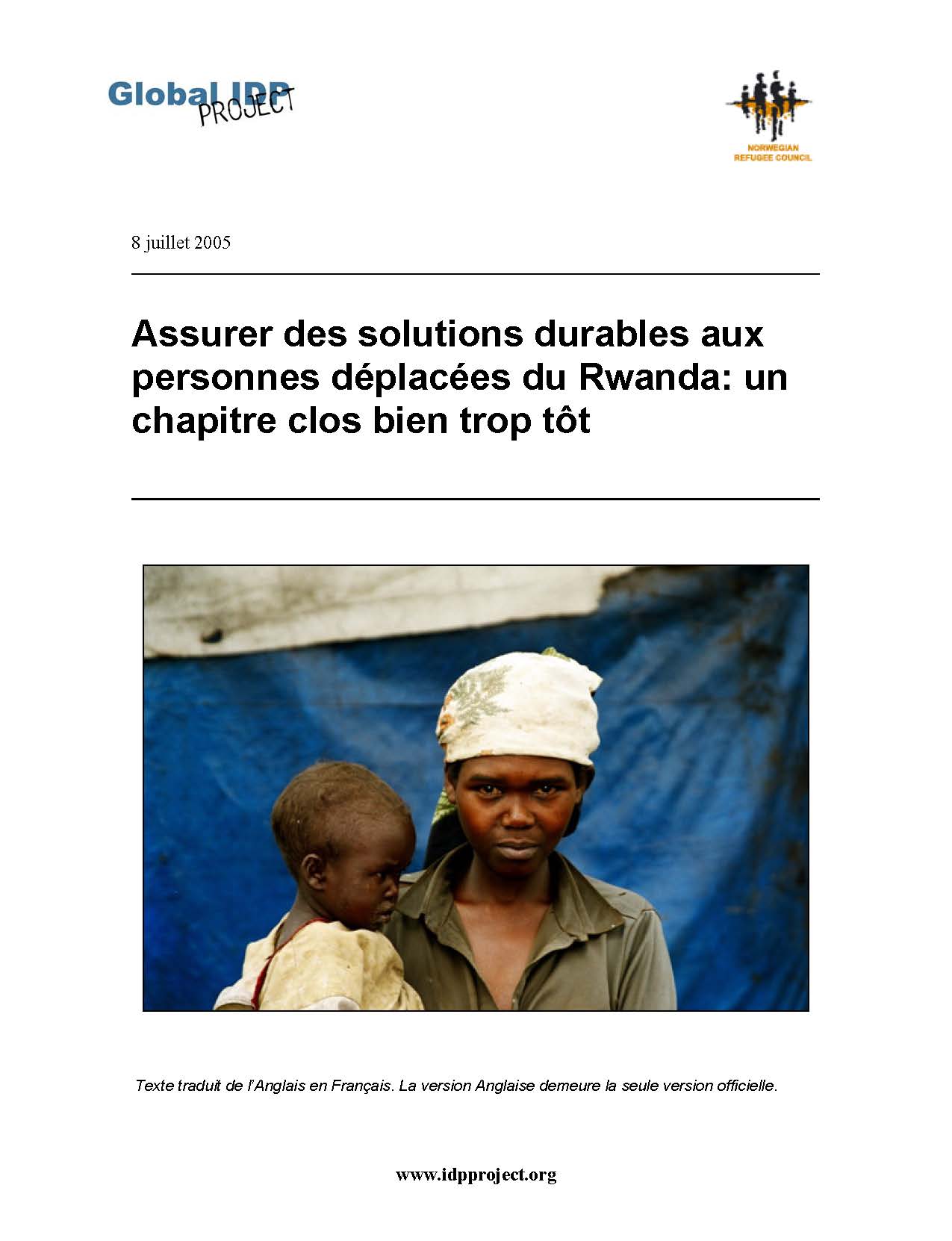 Ensuring durable solutions for Rwanda's displaced: a chapter closed too early